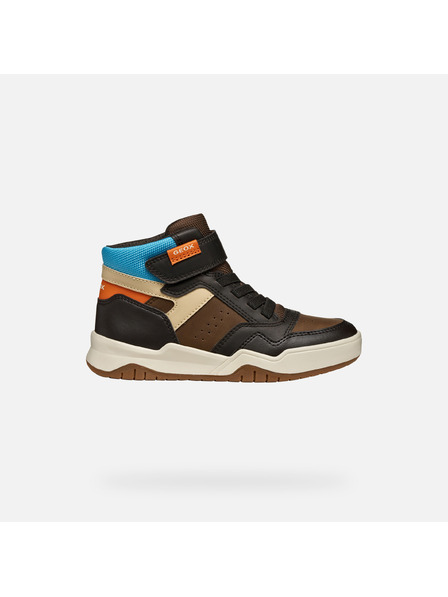Geox Adidași maro închis pentru băieți Geox Perth