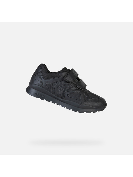 Geox Adidași negri pentru băieți Geox Pavel
