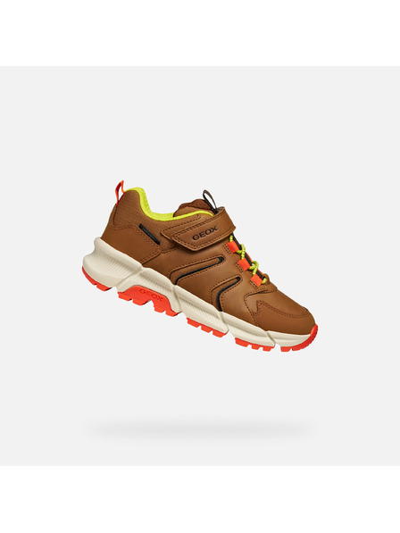 Geox Adidasi maro deschis pentru baieti Geox Flexyper Plus