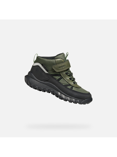 Geox Cizmă băiețească Geox Simbyos B ABX verde