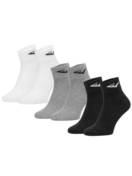 Everlast Set de trei - șosete Everlast scurte multicolori