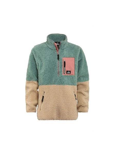 Horsefeathers Bluză fleece pentru femei Elvira - frosty green