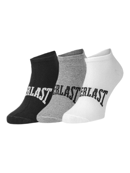 Everlast Set de trei - șosete Everlast scurte multicolori