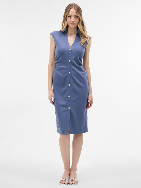 Orsay Rochie tip creion fără mâneci pentru femei albastră ORSAY