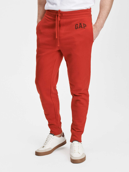GAP Pantaloni de trening cu logo Gap fleece GAP