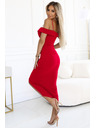 numoco Rochie midi CALLIE cu umeri goi