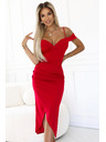 numoco Rochie midi CALLIE cu umeri goi