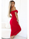 numoco Rochie midi CALLIE cu umeri goi