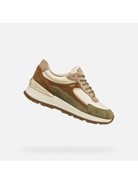 Geox Adidași femeiești crem Geox Desya B ABX