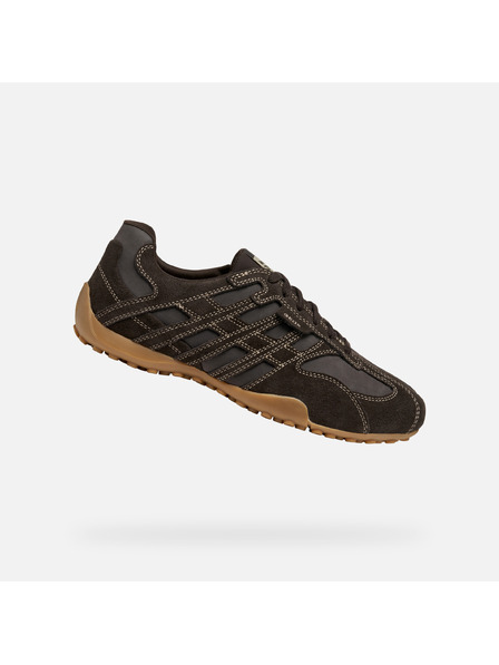 Geox Pantofi sport negri pentru bărbați Geox Snake Original