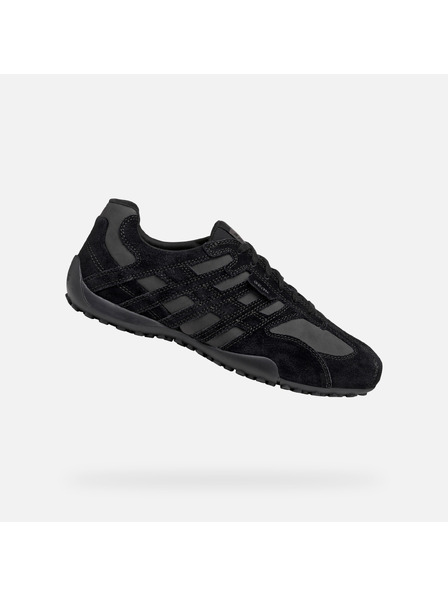 Geox Pantofi sport negri pentru bărbați Geox Snake Original