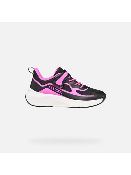 Geox Adidași negri pentru fete Geox Pro-Ran