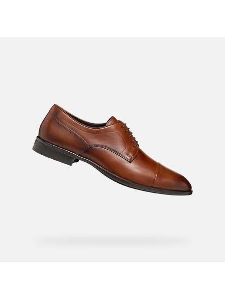 Geox Pantofi eleganti maro pentru bărbați Geox Thalos