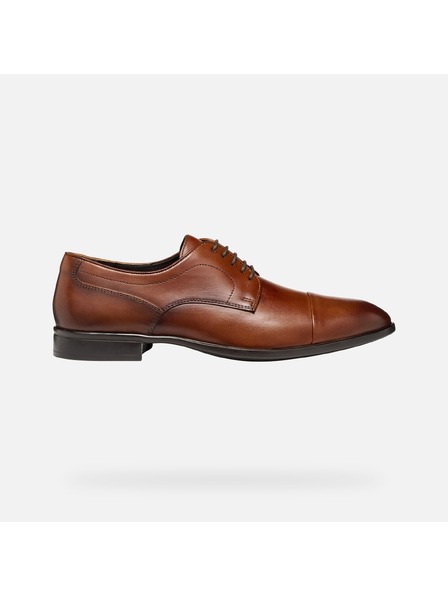 Geox Pantofi eleganti maro pentru bărbați Geox Thalos