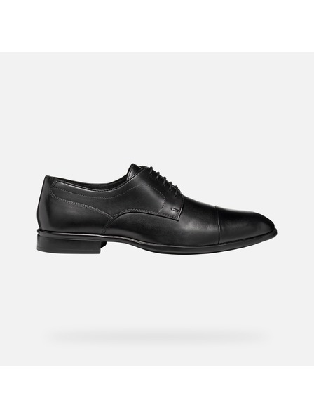 Geox Pantofi eleganti negri pentru bărbați Geox Thalos
