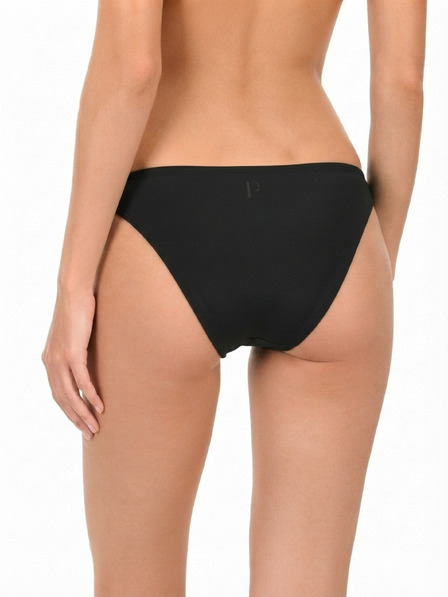 Pietro Filipi Costum de baie menstrual pentru fete Pietro Filipi Femme talie joasă protecție sporită negru partea de jos