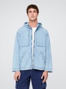 GAP Jachetă oversize din denim Ripstop GAP