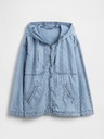GAP Jachetă oversize din denim Ripstop GAP