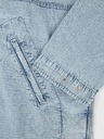 GAP Jachetă oversize din denim Ripstop GAP