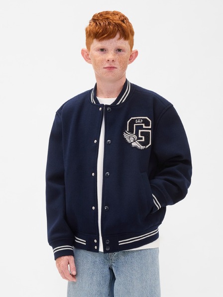 GAP Jachetă bomber pentru copii cu logo GAP