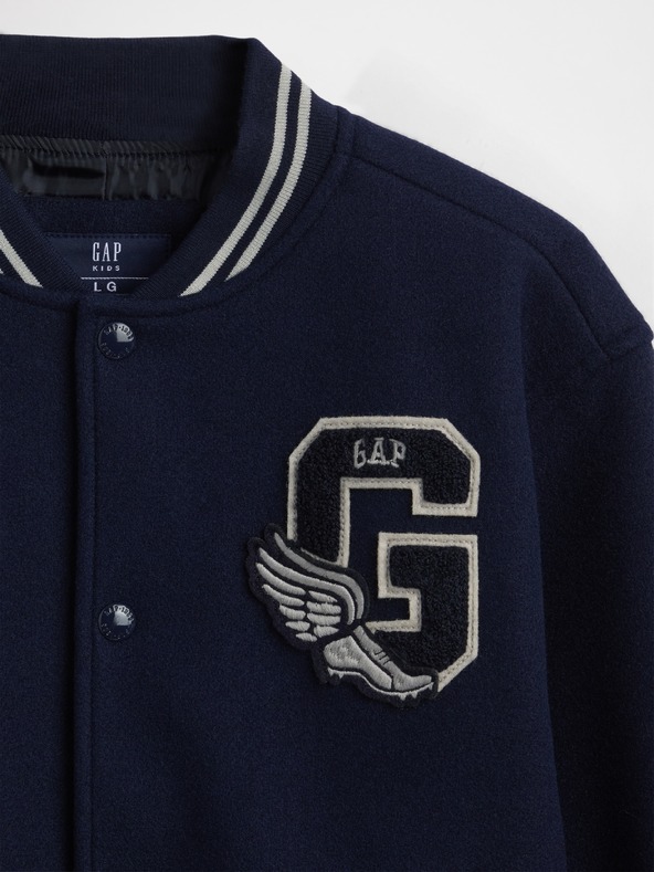GAP Jachetă bomber pentru copii cu logo GAP