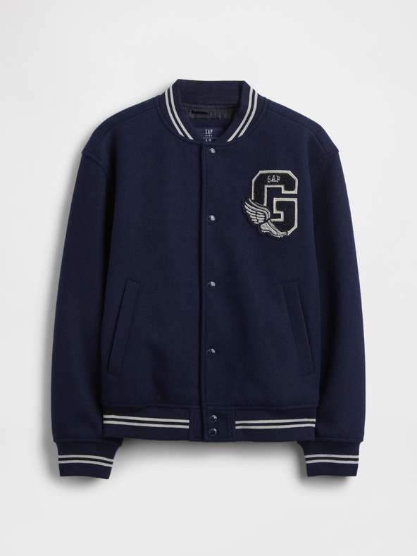 GAP Jachetă bomber pentru copii cu logo GAP