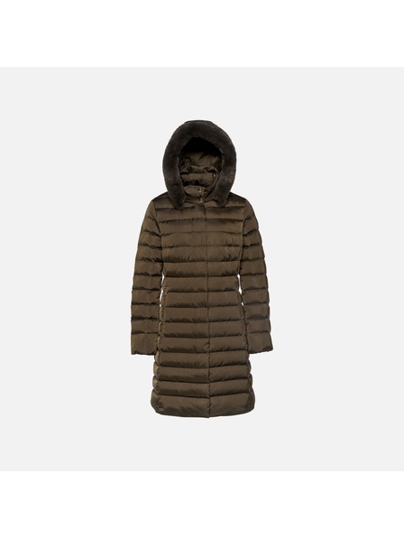 Geox Geox Bettanie jachetă cu puf pentru femei khaki