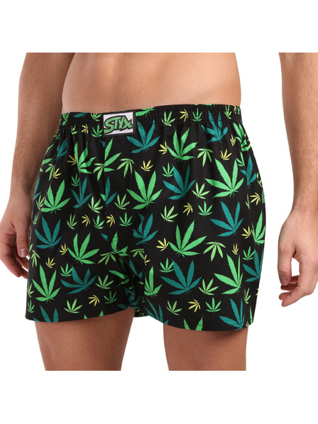 Styx Set de trei - pantaloni scurți bărbătești Styx art bandă clasică multicolori