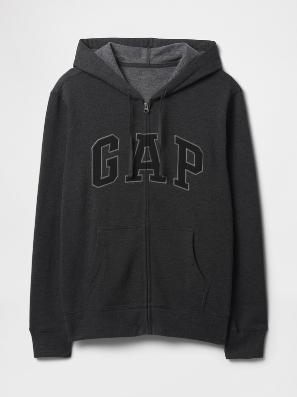 GAP Hanorac cu fermoar și logo GAP