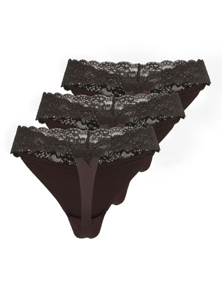 ONLY Set trei - tanga damă ONLY multicolor