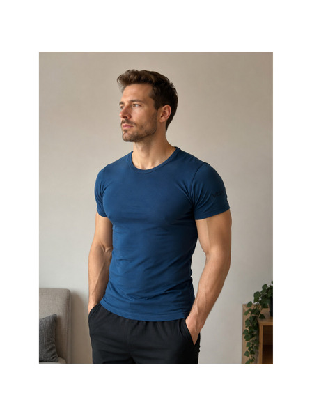 VoXX Tricou bărbați VoXX MerinoWool funcțional albastru