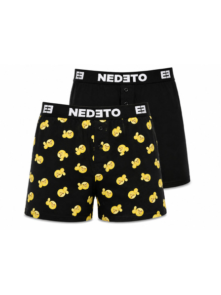 Nedeto Set de două - chiloți Nedeto multicolor pentru bărbați