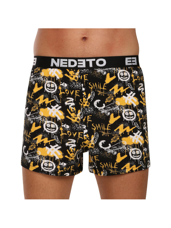 Nedeto Set de două - chiloți Nedeto multicolor pentru bărbați