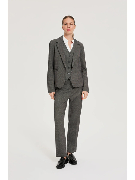 Moodo Blazer unilateral gri Moodo