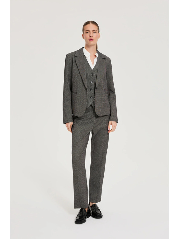 Moodo Blazer unilateral gri Moodo
