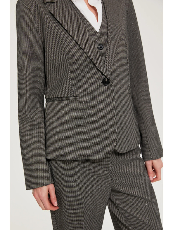Moodo Blazer unilateral gri Moodo
