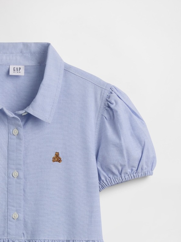 GAP Rochie cămașă pentru copii Brannan Bear GAP