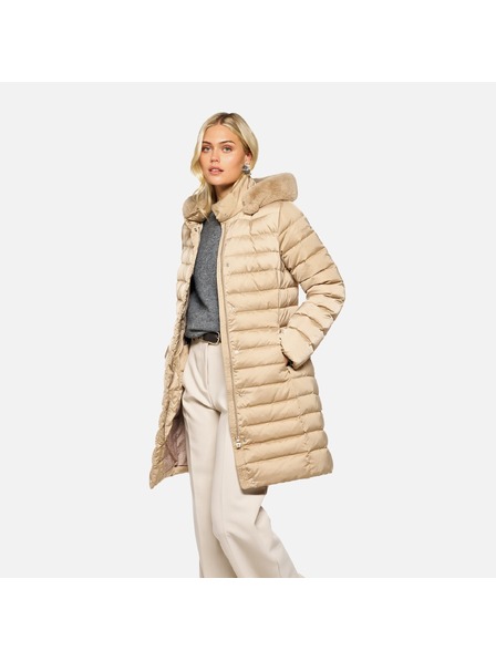 Geox Geacă de puf pentru femei de culoare bej Geox Bettanie