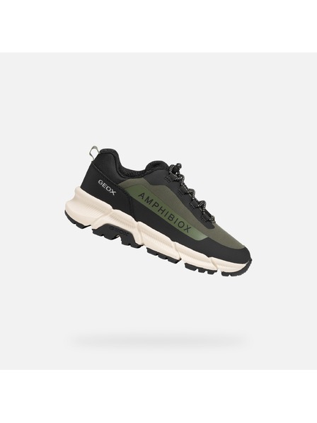 Geox Încălțământ băiețel pentru primii pași kaki Geox Flexyper Plus