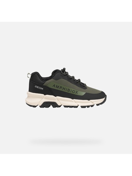 Geox Încălțământ băiețel pentru primii pași kaki Geox Flexyper Plus