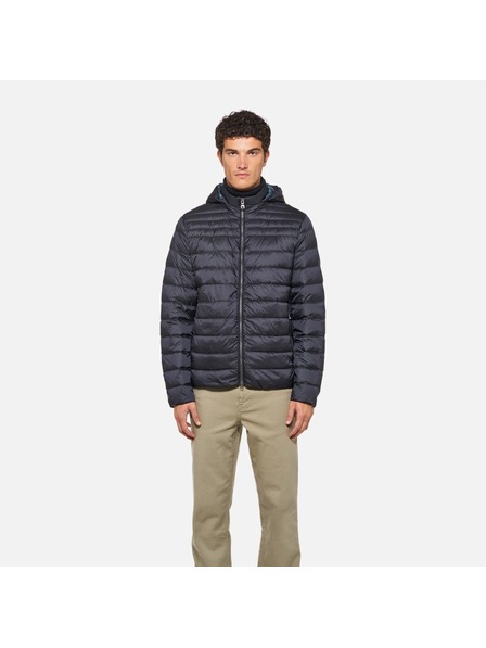 Geox Dark Blue Jachetă pentru bărbați Geox Warrens Down