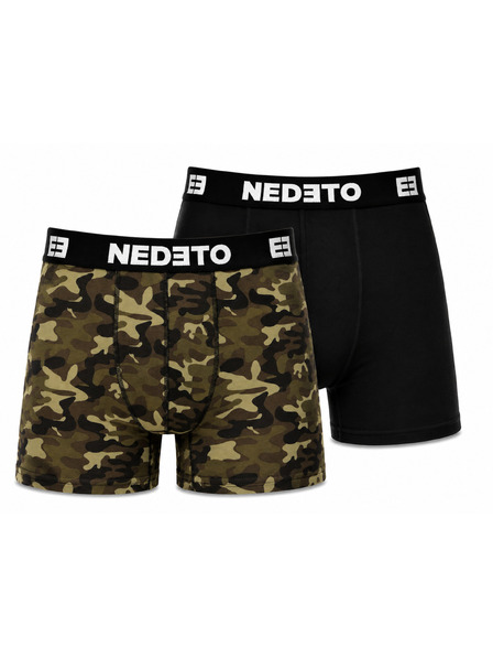 Nedeto Set de doi - boxeri bărbătești Nedeto multicolori