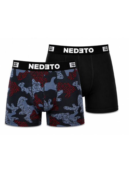 Nedeto Set de doi - boxeri bărbătești Nedeto multicolori