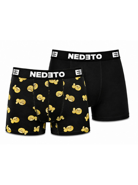 Nedeto Set de doi - boxeri bărbătești Nedeto multicolori