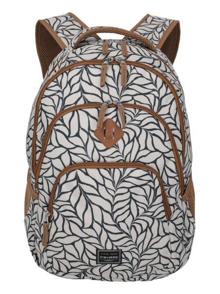 Travelite Rucsac Travelite Basics Backpack Print Off-White