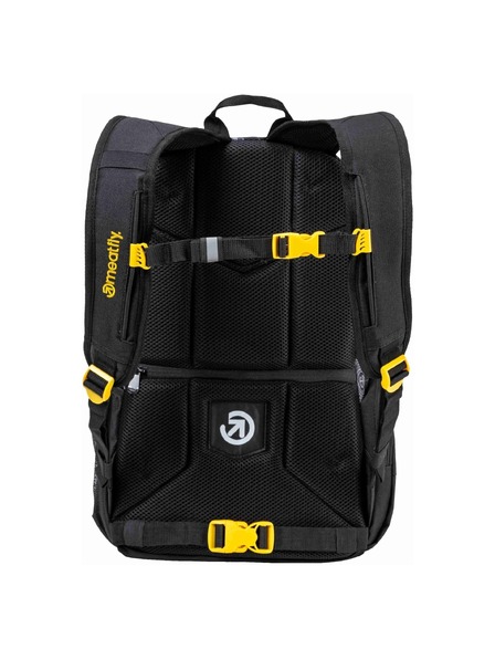 Meatfly Rucsac Meatfly Basejumper Blueprint Black 22 L