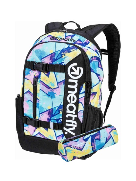 Meatfly Rucsac Meatfly Basejumper Graffity 22 L