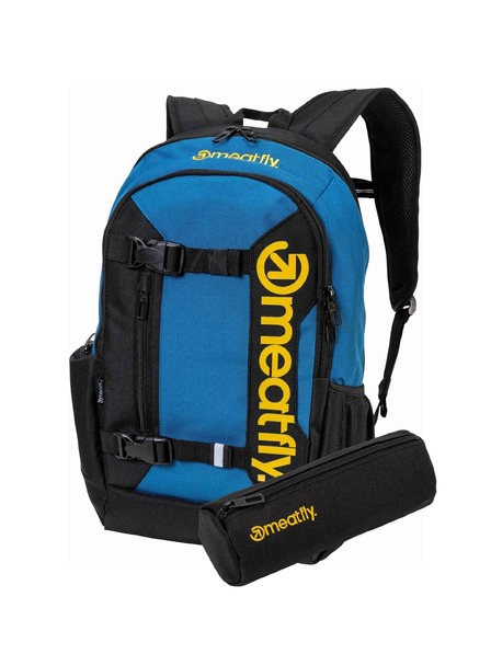 Meatfly Rucsac Meatfly Basejumper Super Teal / Honey 22 L