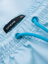 Ombre Clothing Pantaloni de baie bărbătești din țesătură cu suprafață mată – albastru deschis V5 OM-SRSS-0216 Ombre Clothing
