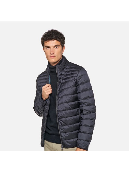 Geox Dark Blue Jachetă pentru bărbați Geox Warrens Down